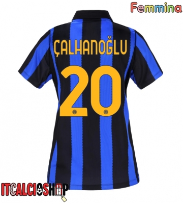 Inter Milan Hakan Calhanoglu #20 Prima Maglia Femmina 2026-27 Manica Corta Inter Milan Hakan Calhanoglu #20 Prima Maglia Femmina 2026-27 Manica Corta